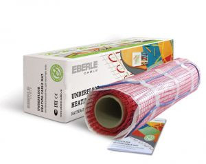 Мат для теплого пола Eberle D - мат 150/2,5 на площадь 2.5 м.кв. фото 1 — Multielectrika