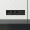 Рамка из поликарбоната на 4 поста Stark черный W0041808 фото 3 &mdash; Multielectrika