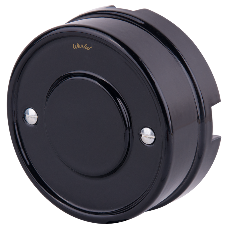 Распределительная коробка черная ретро W6411208 фото 1 &mdash; Multielectrika