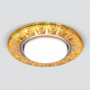 Точечный светодиодный светильник 3022 GX53 GD золото — Multielectrika