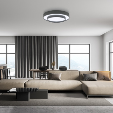 Потолочный светильник 90330/2 серый — Multielectrika