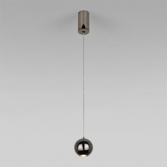 Подвесной светодиодный светильник 50215/1 LED черный жемчуг &mdash; Multielectrika