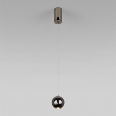 Подвесной светодиодный светильник 50215/1 LED черный жемчуг — Multielectrika